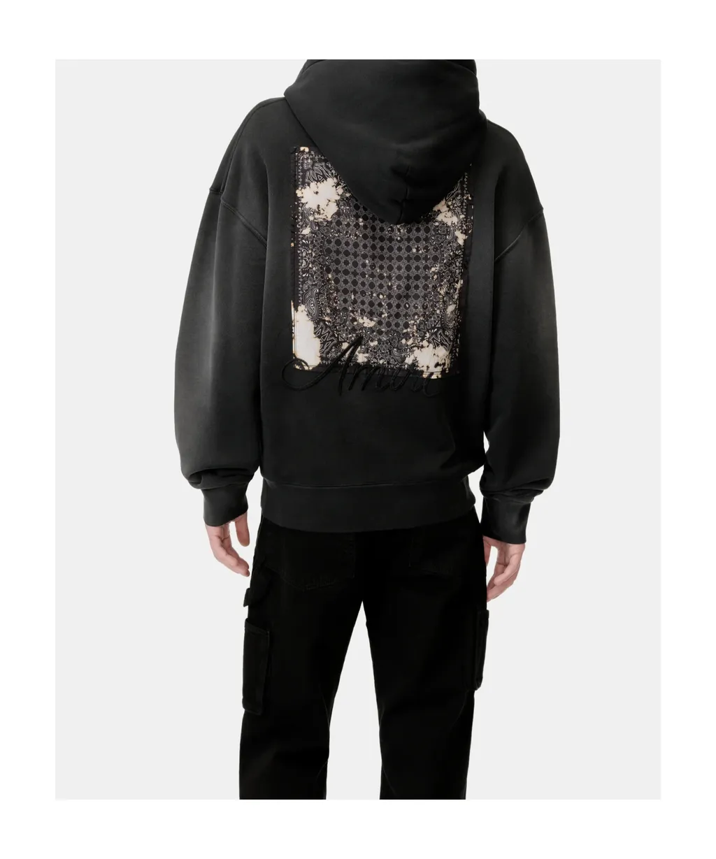 Embroidered Drawstring Hoodie