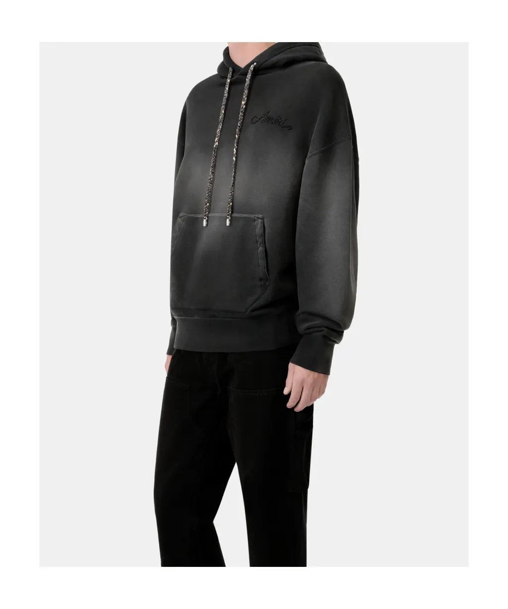 Embroidered Drawstring Hoodie