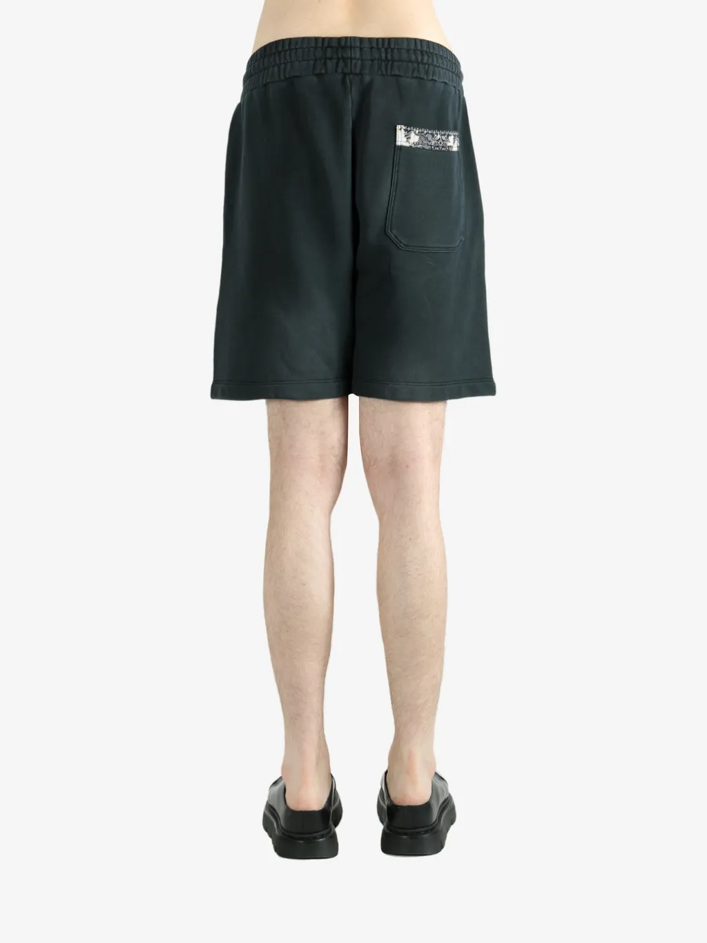 Drawstring-Detail Panelled Shorts