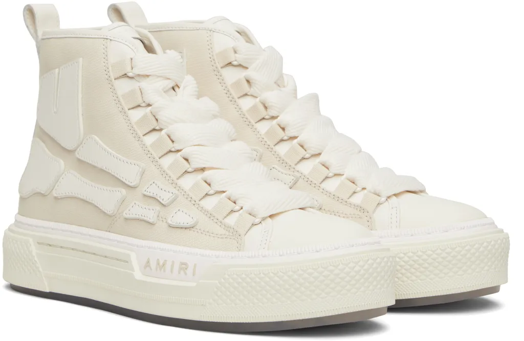 Lace-Up High-Top Sneakers
