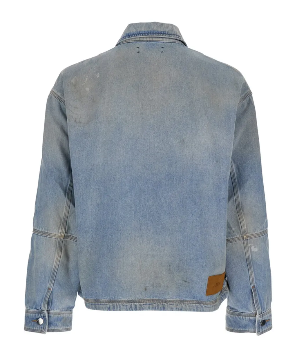 Logo-Patch Denim Jacket