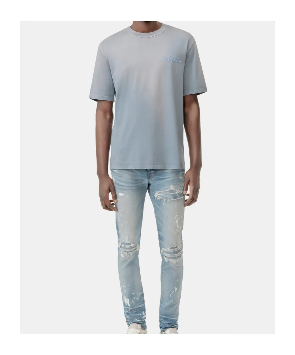 Embroidered Cotton T-Shirt