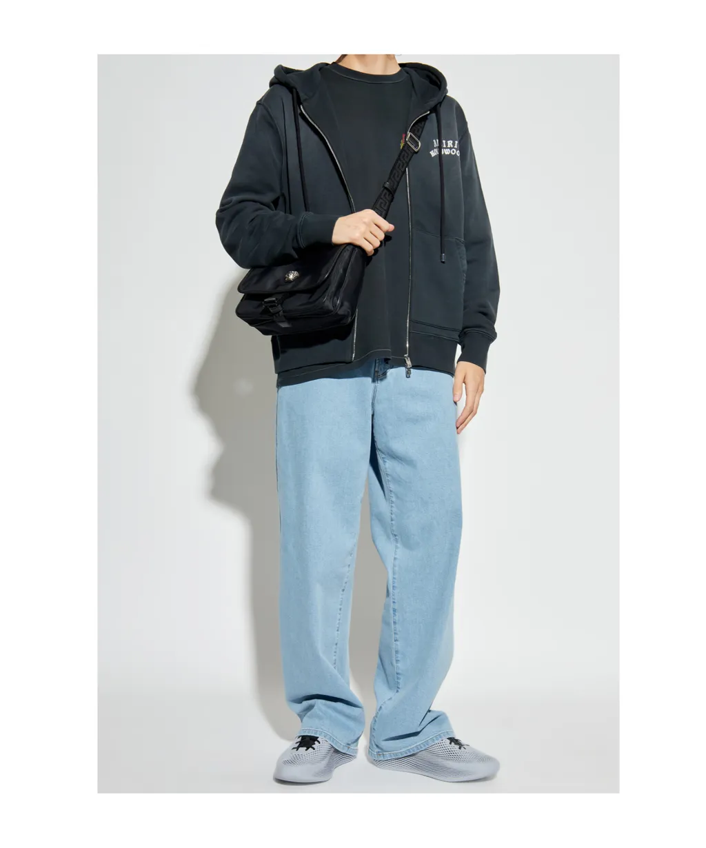 Hollywood-Logo Zip-Up Hoodie