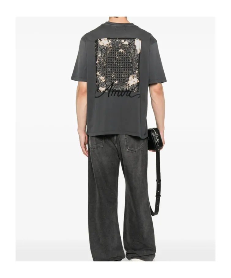 Embroidered Cotton T-Shirt