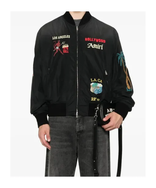 Embellished Bomber Jacket