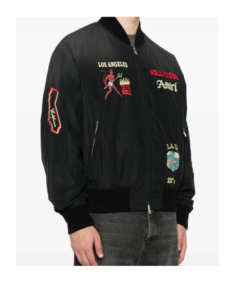 Embellished Bomber Jacket