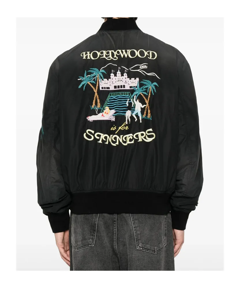 Embellished Bomber Jacket