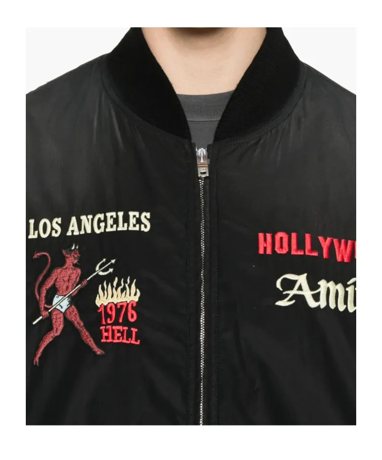 Embellished Bomber Jacket