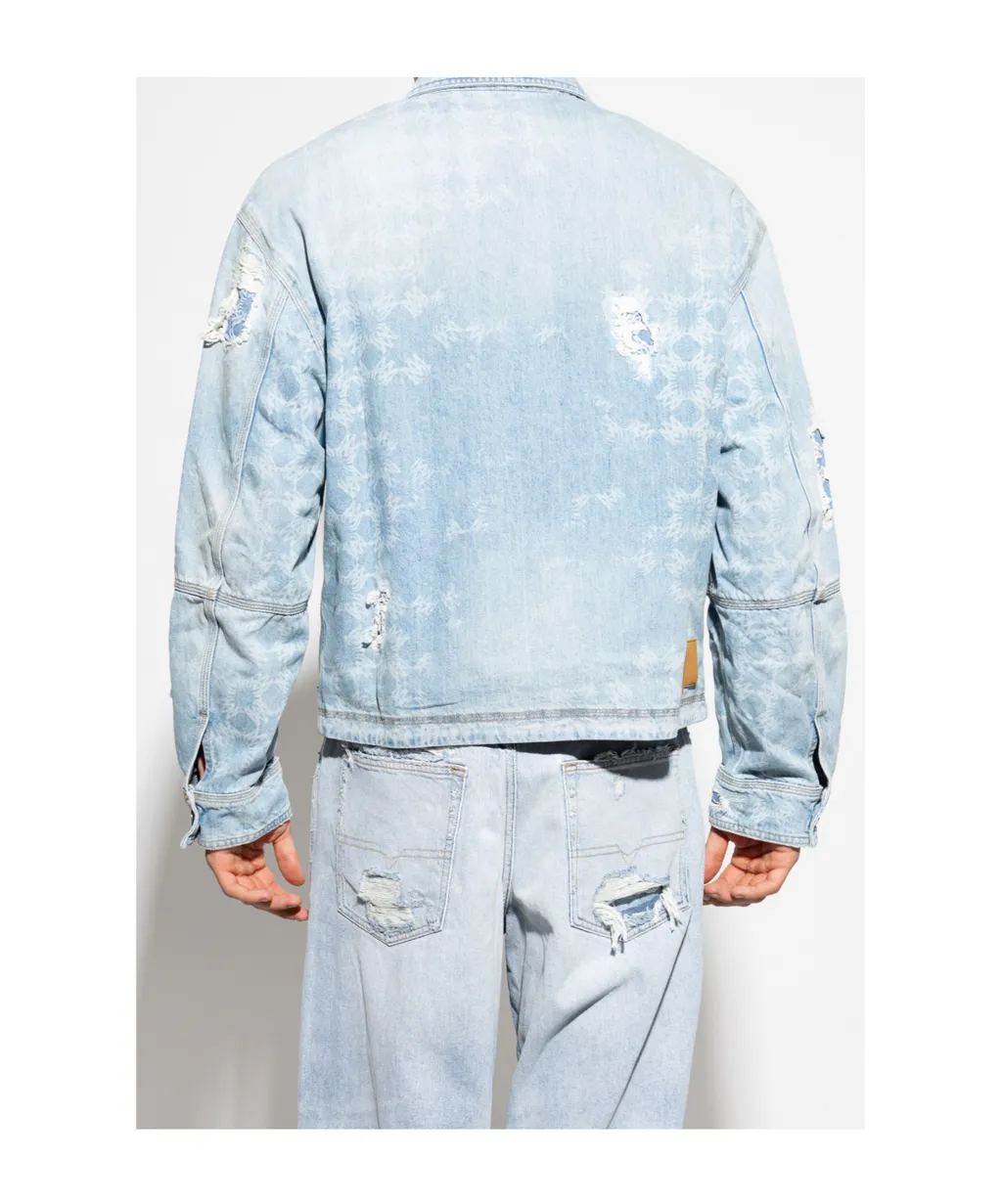 Distressed Denim Jacket