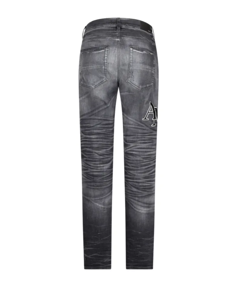 Embroidered Skinny Jeans