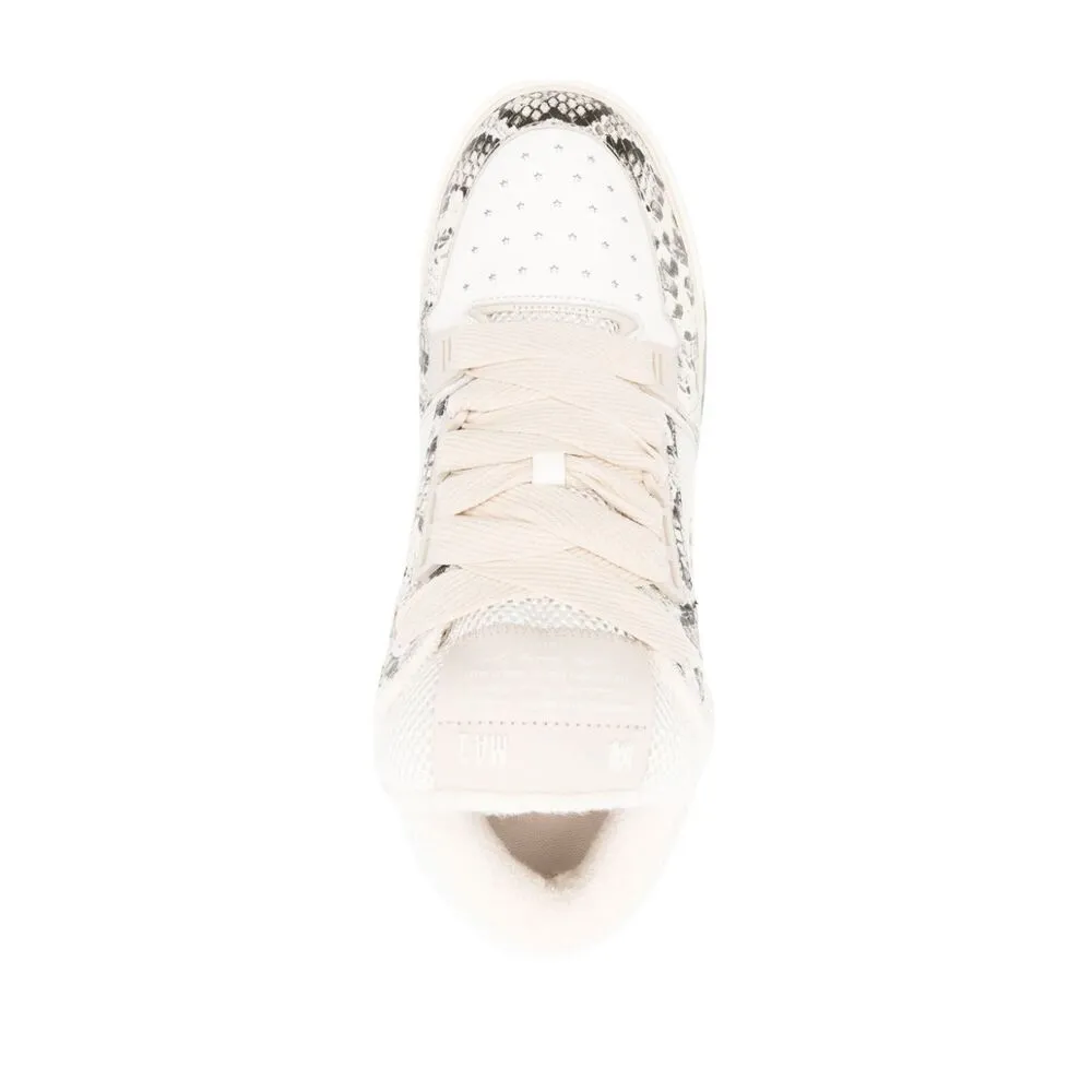 Lace-Up Logo Low-Cut Casual Shoes
