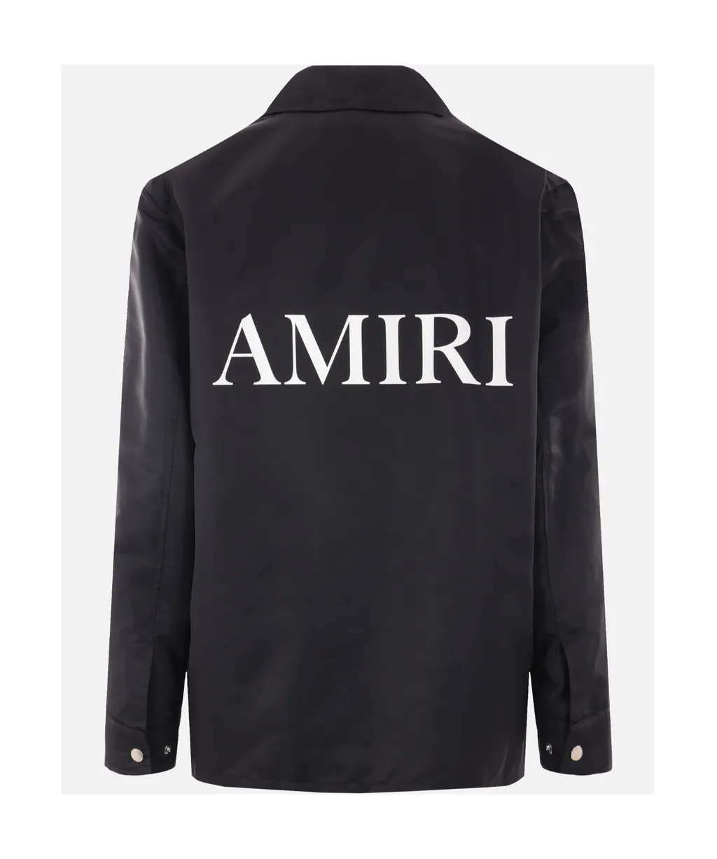 Ma Printed Buttoned Straight Hem Jacket