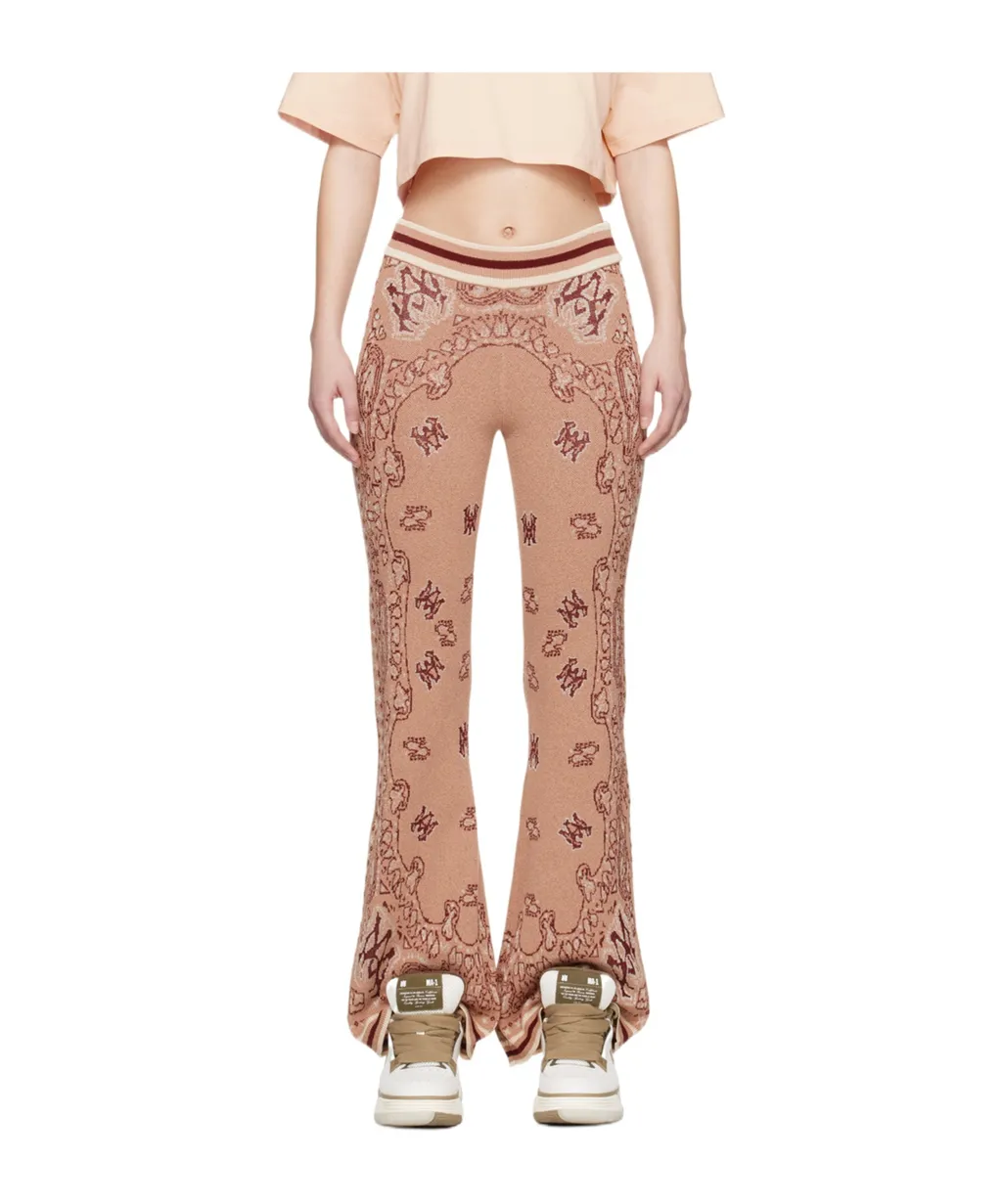 Elastic Waist-Edge Casual Pants