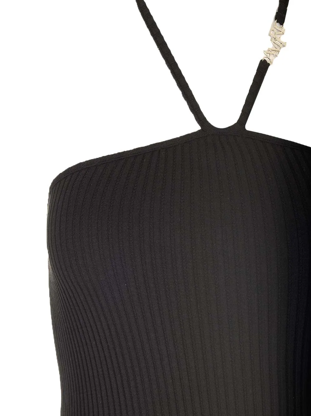 Thin Strap Ribbed Dress