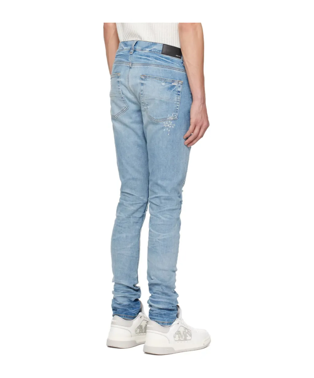 Boro Repair Logo Jeans