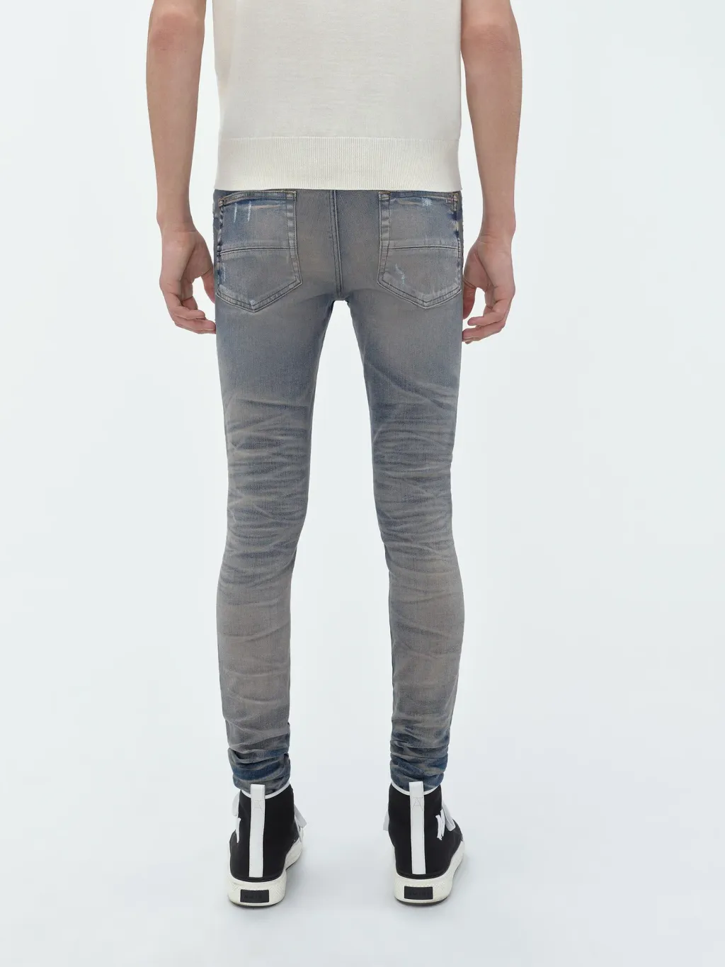 Belt-Strap Jeans