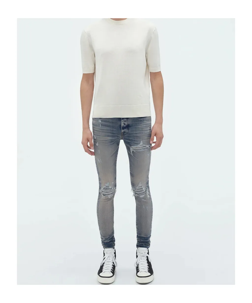 Belt-Strap Jeans