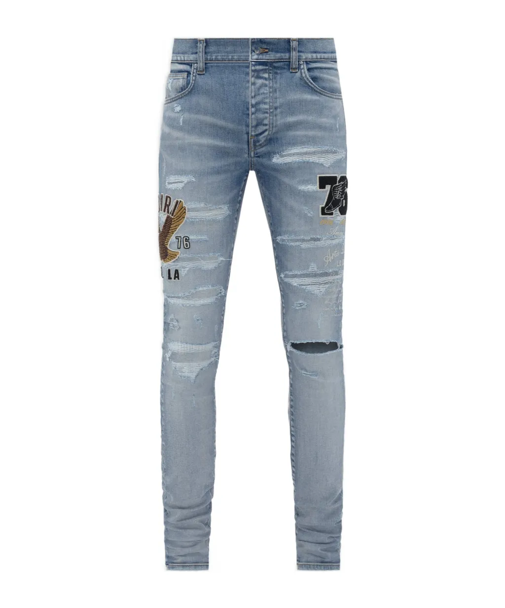 Logo-Appliqué Skinny Jeans