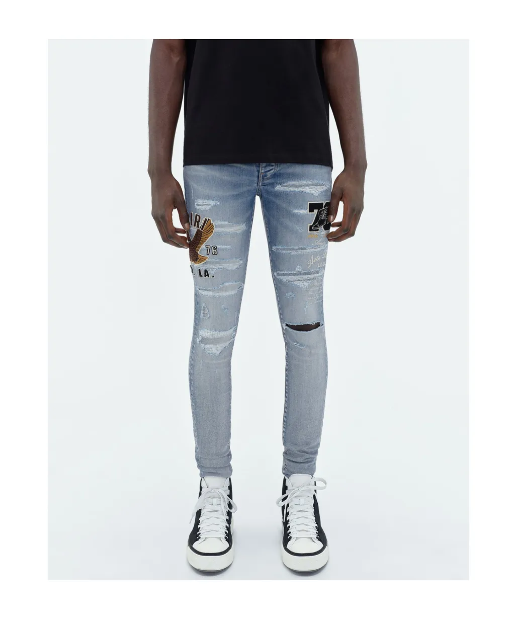 Logo-Appliqué Skinny Jeans