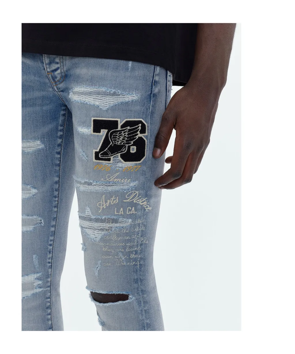 Logo-Appliqué Skinny Jeans