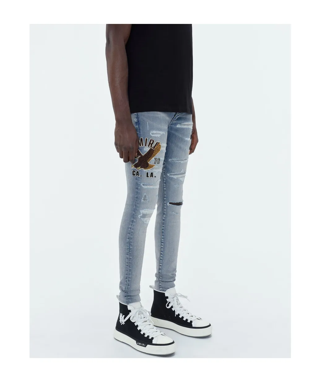 Logo-Appliqué Skinny Jeans