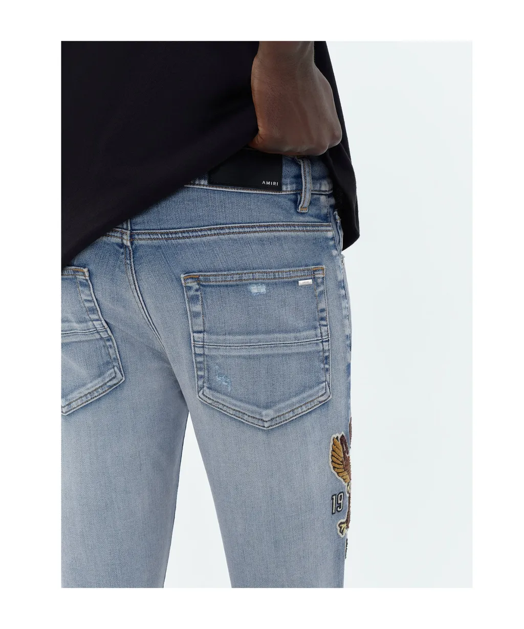 Logo-Appliqué Skinny Jeans