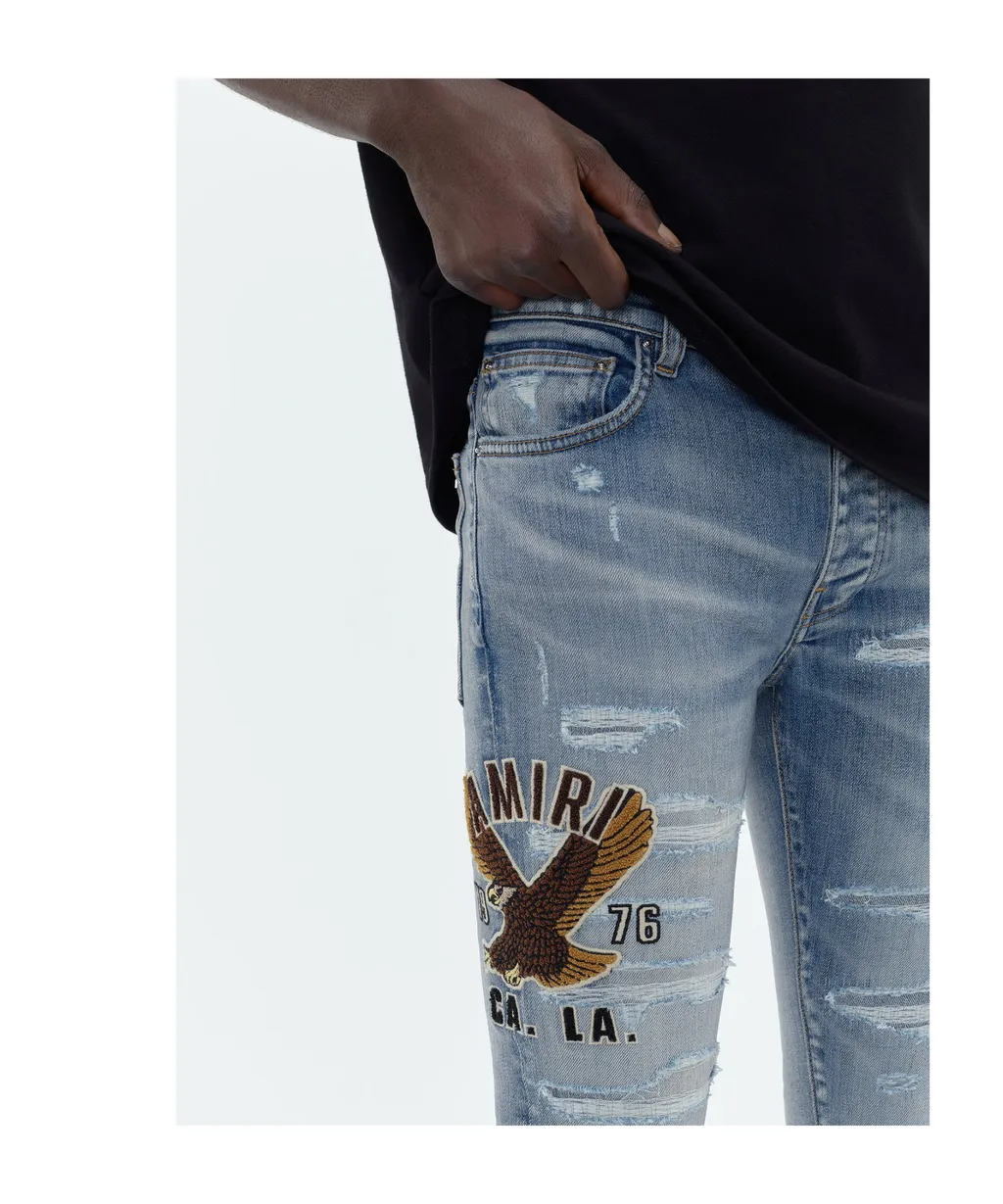 Logo-Appliqué Skinny Jeans