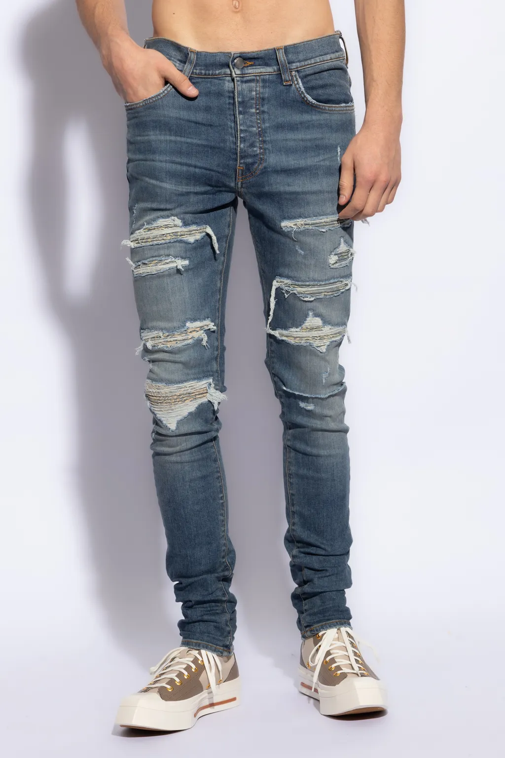 Mid-Rise Skinny Jeans