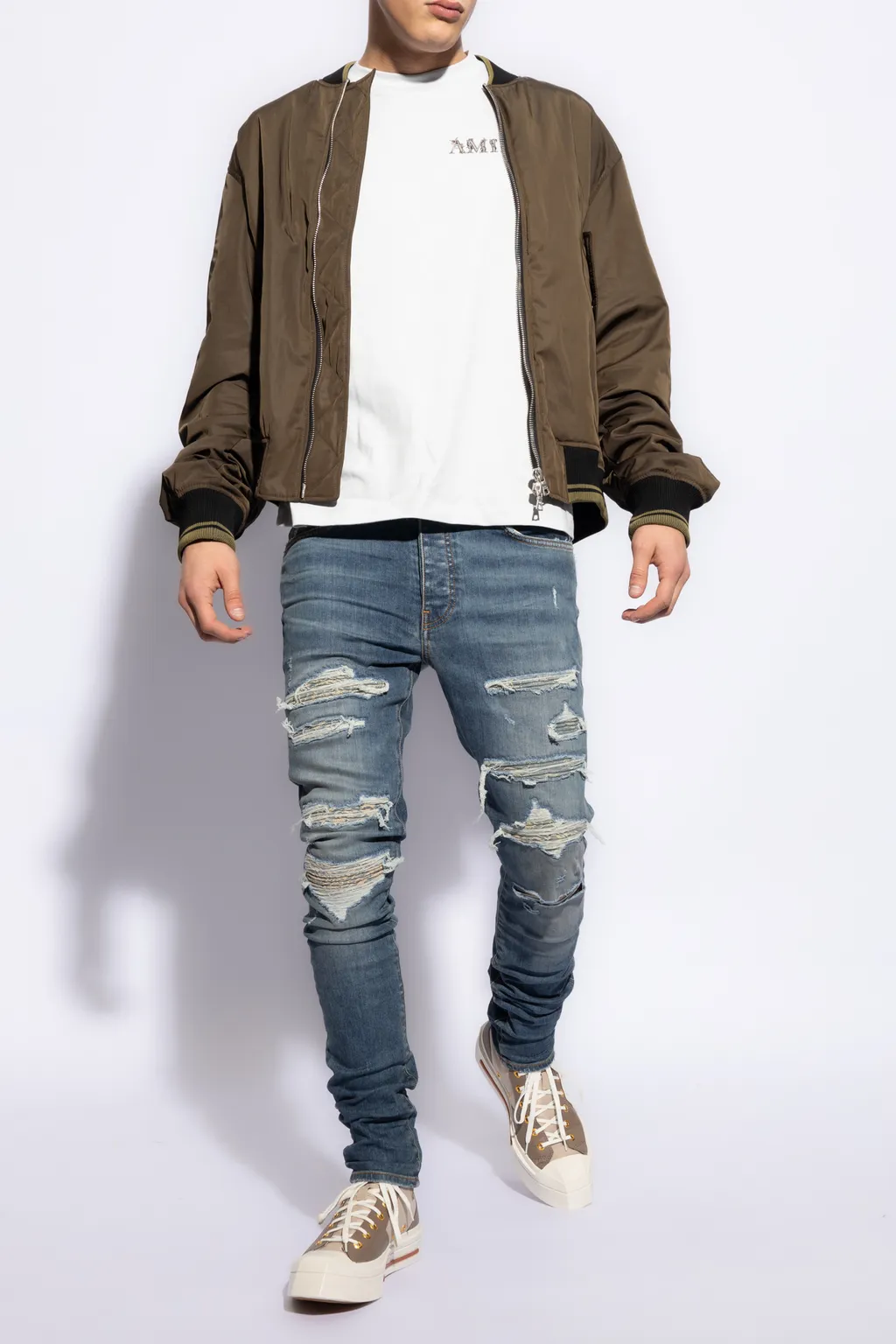 Mid-Rise Skinny Jeans