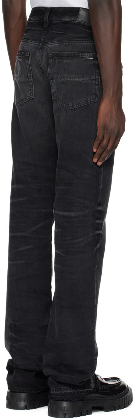 Release Hem Straight-Leg Jeans