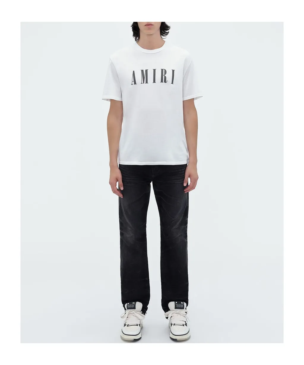 Release Hem Straight-Leg Jeans