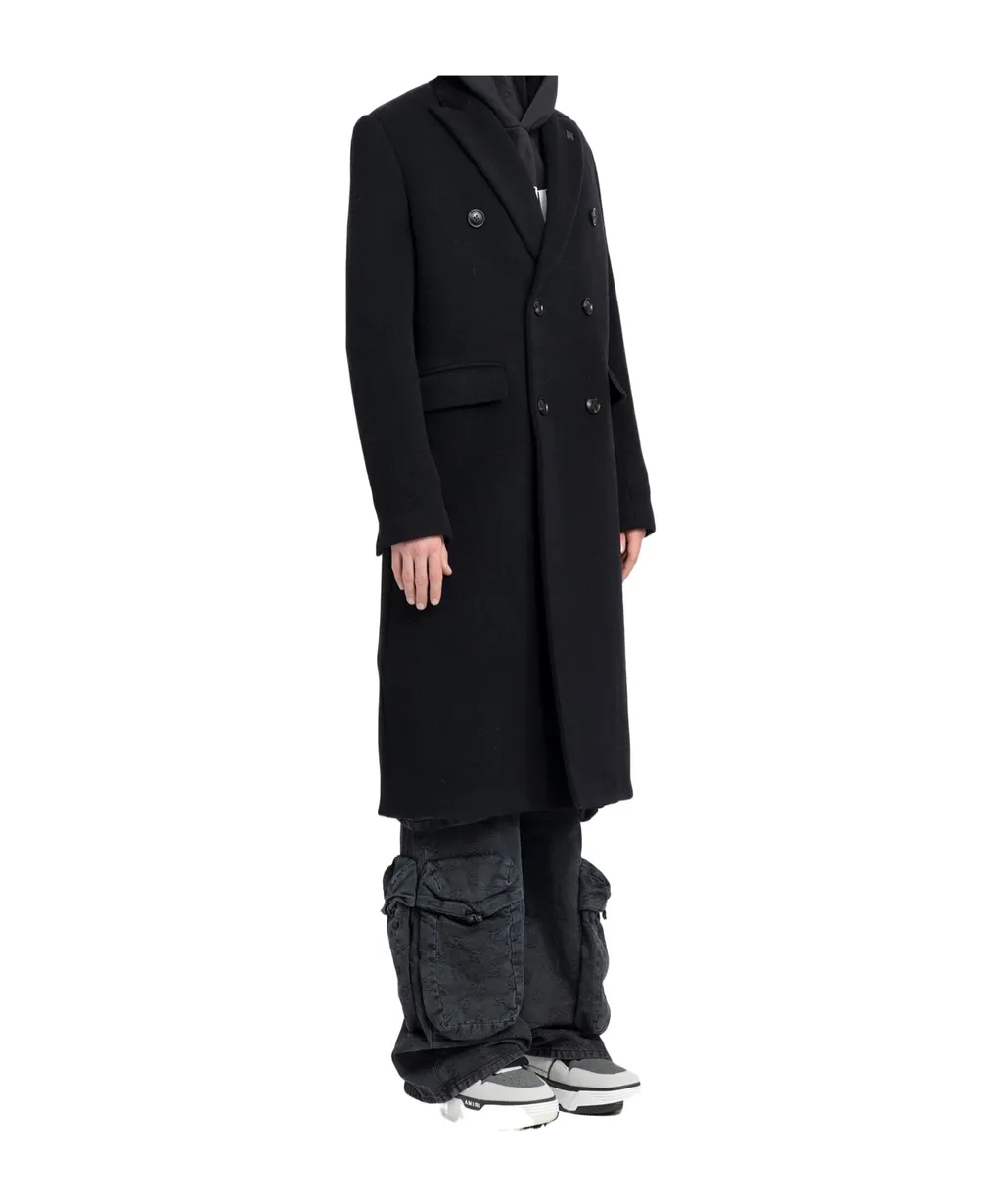 Double-Breasted Long Coat