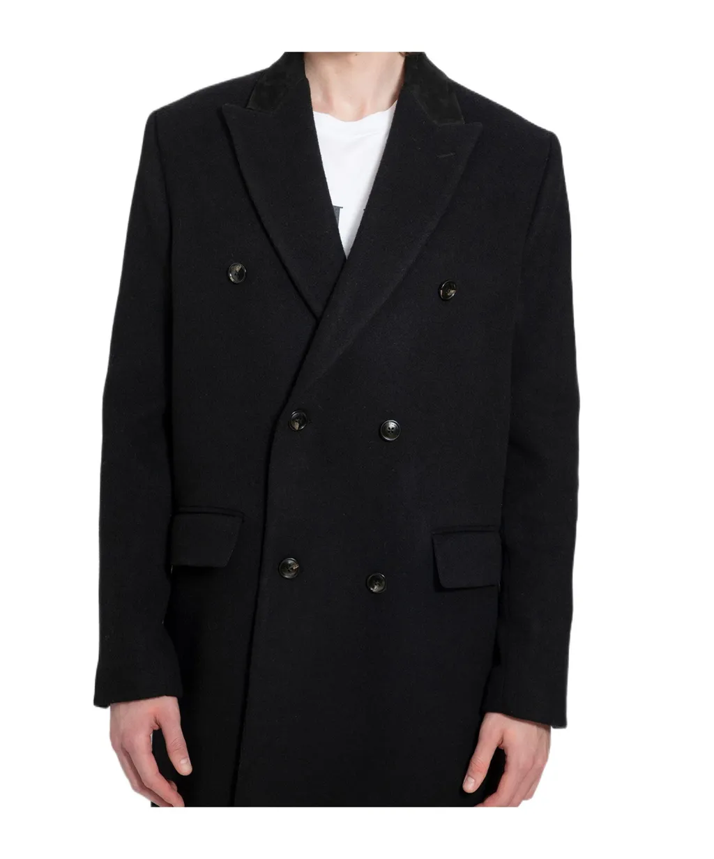 Double-Breasted Long Coat