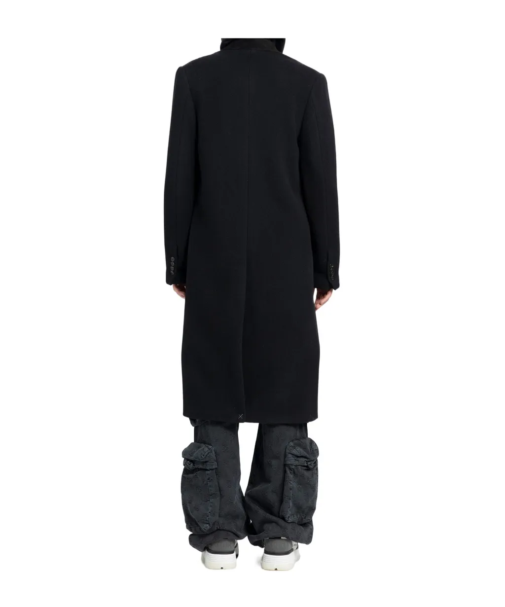 Double-Breasted Long Coat
