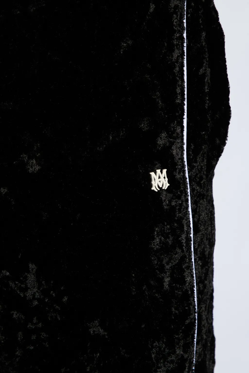 Crushed Straight Leg Track Pants