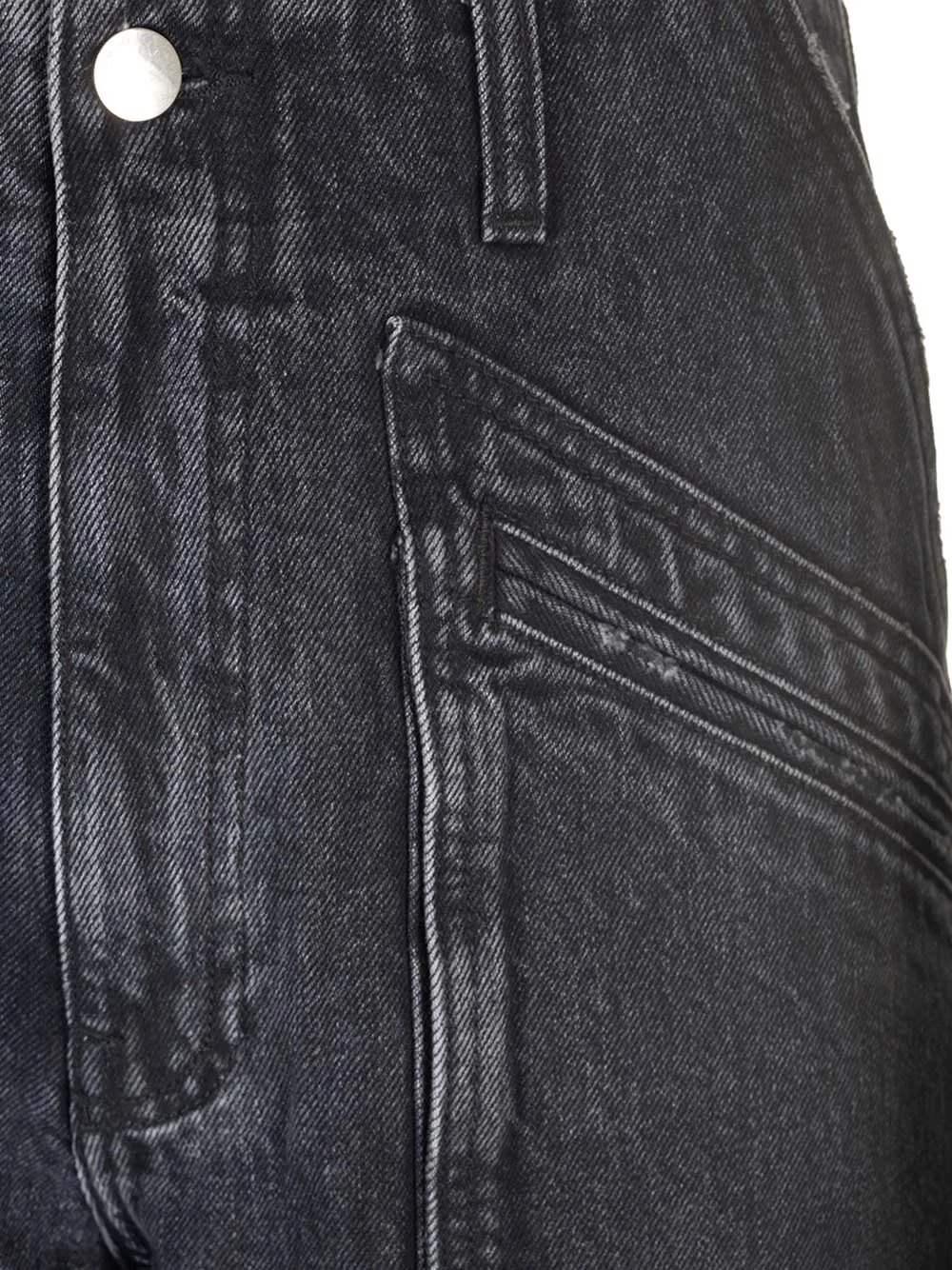 Belt Ring Denim Trousers