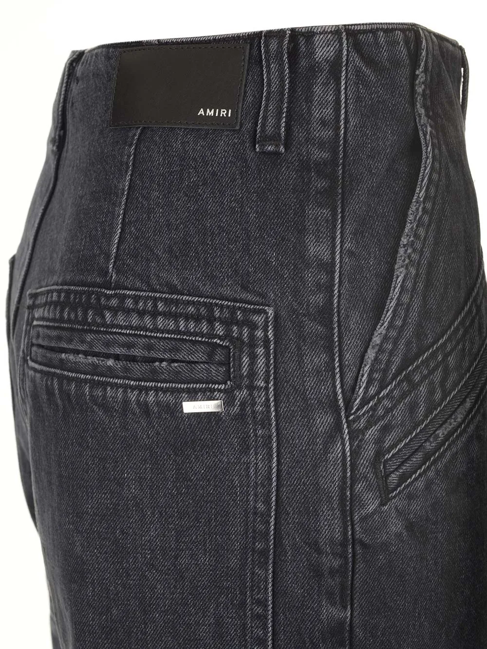 Belt Ring Denim Trousers