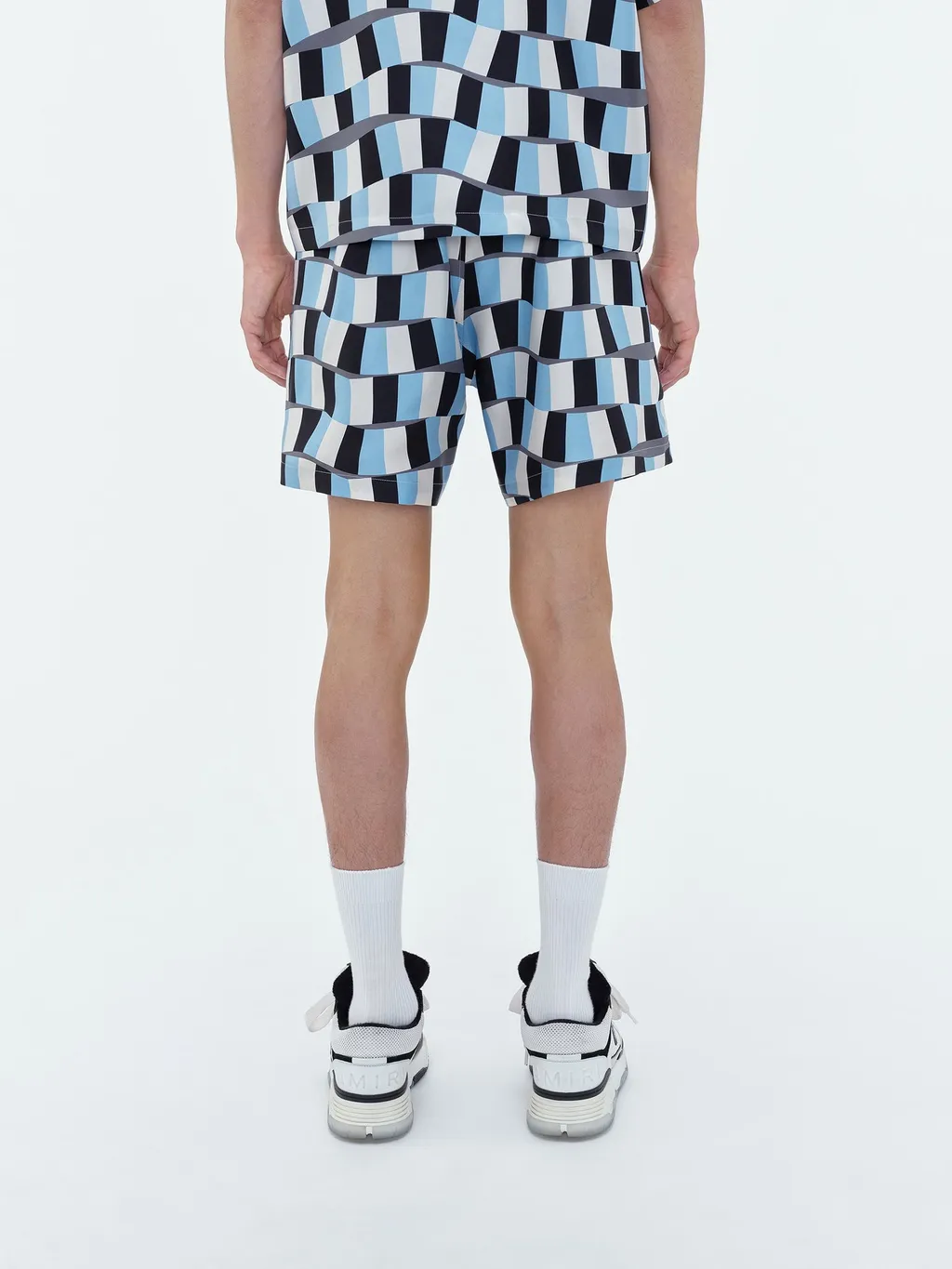 Checked Print Shorts