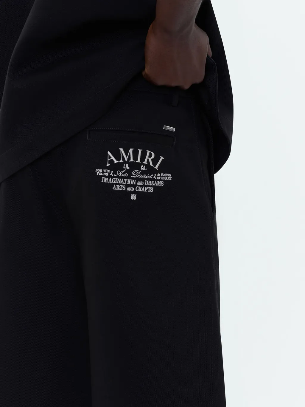 Logo Embroidered Bermuda Shorts