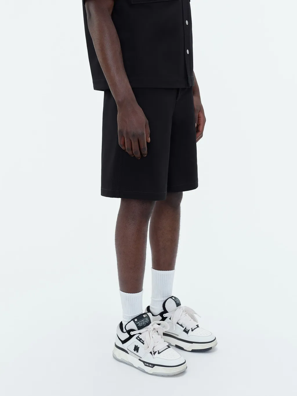 Logo Embroidered Bermuda Shorts