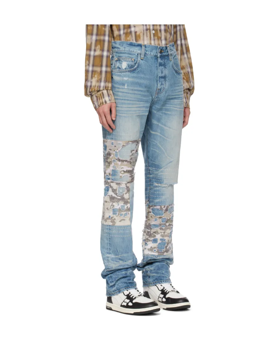 Make Old Camouflage Jeans