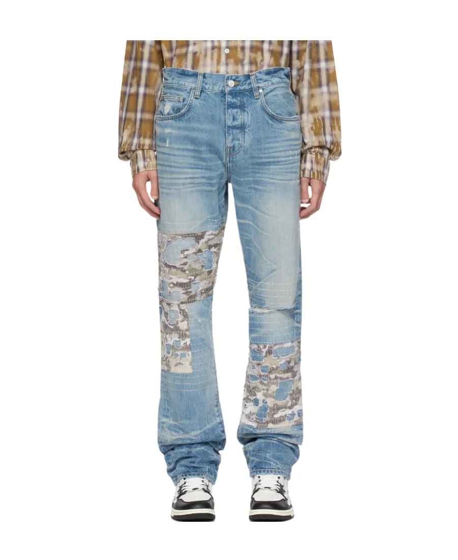 Make Old Camouflage Jeans