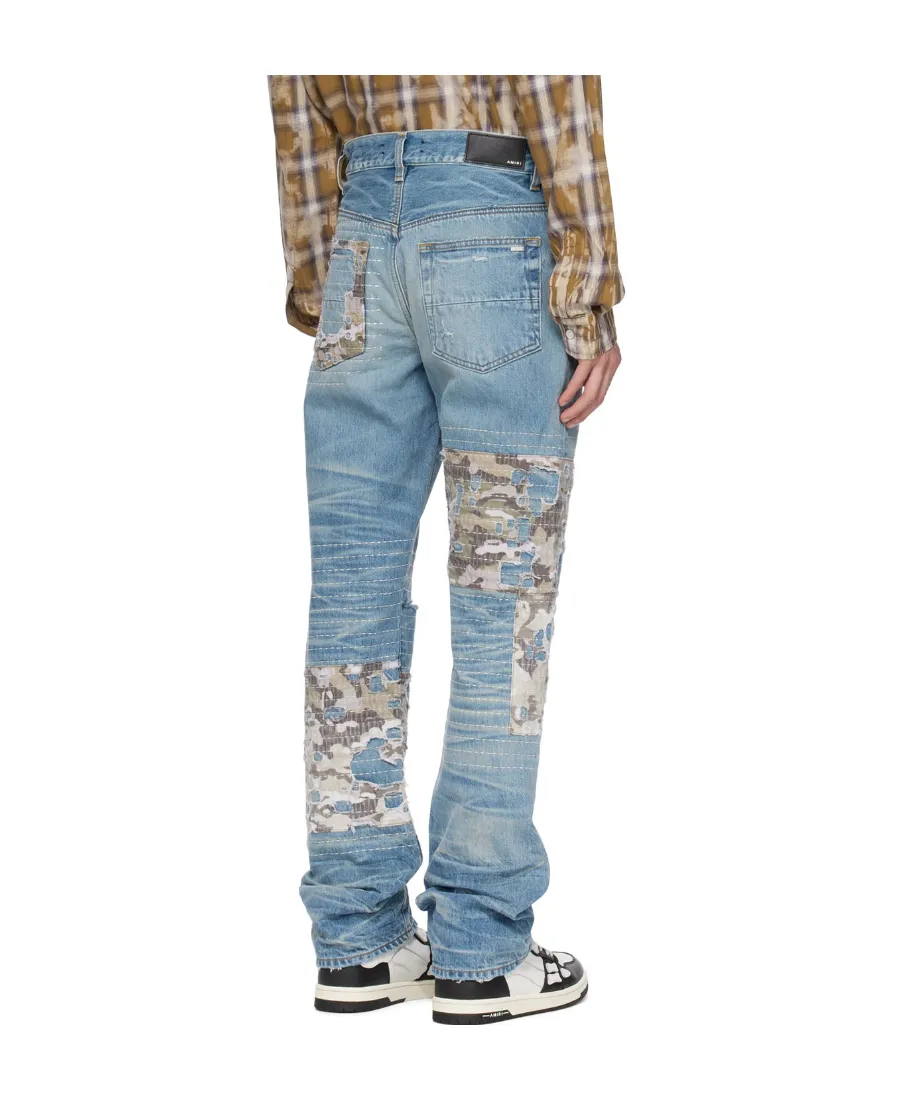 Make Old Camouflage Jeans
