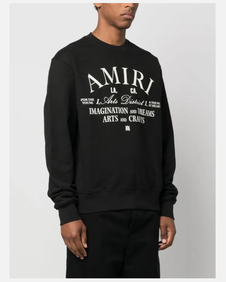 Logo Printed Crewneck Sweatshirt