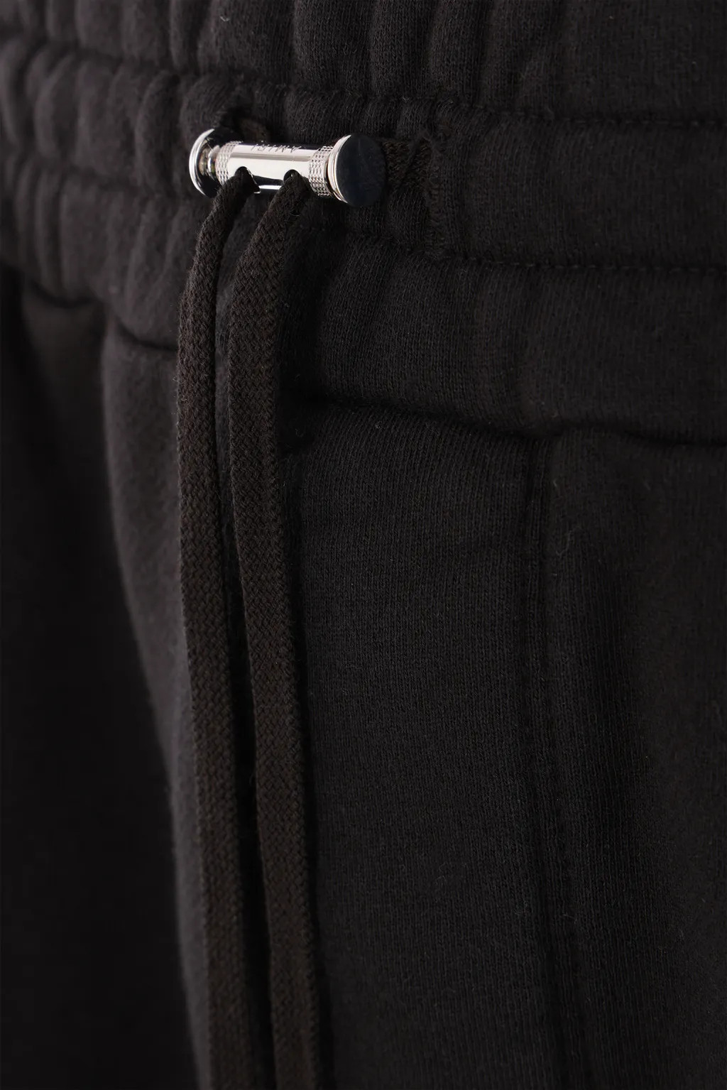 Logo Patch Straight Leg Pants
