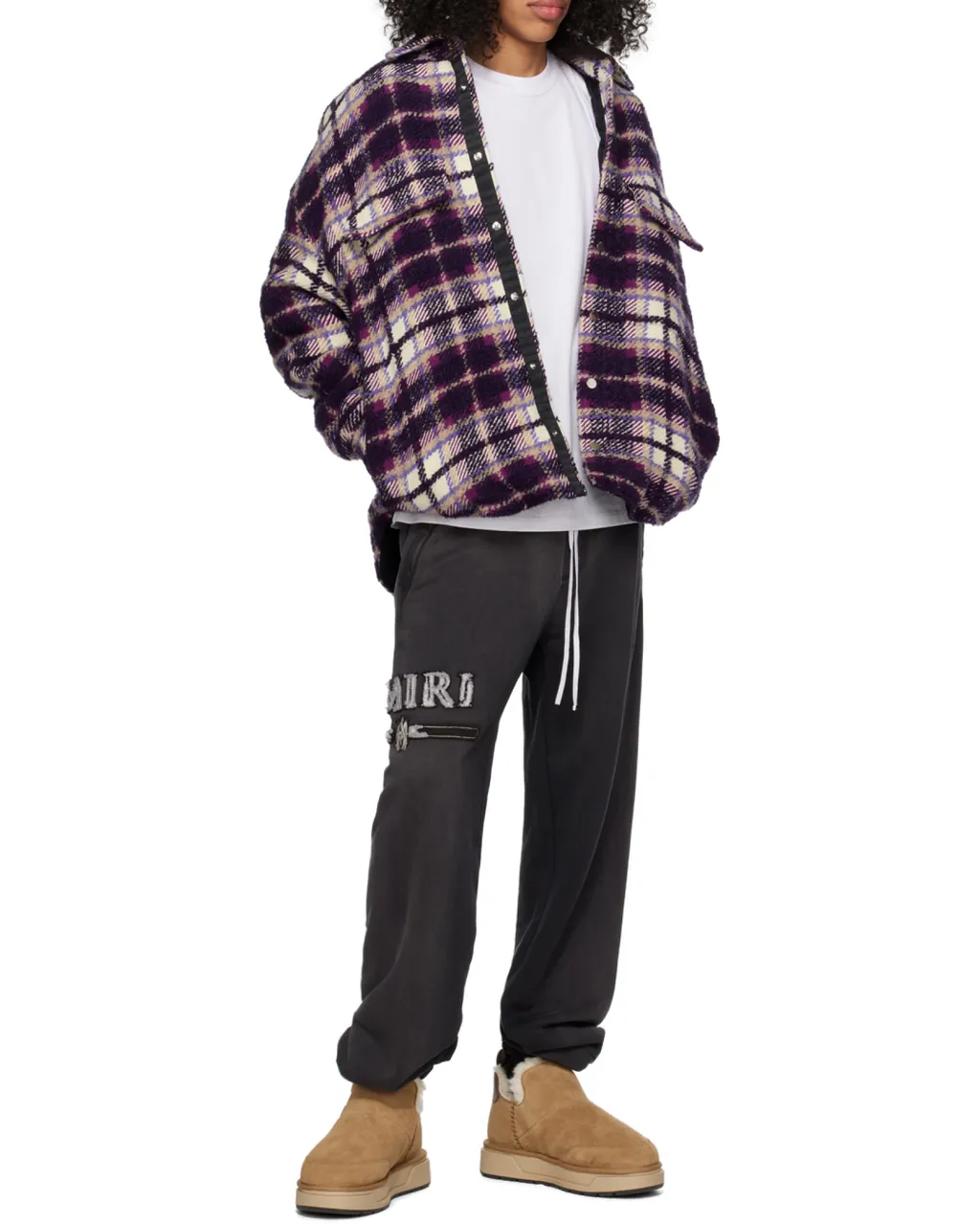 Logo Patch Drawstring Sweatpants