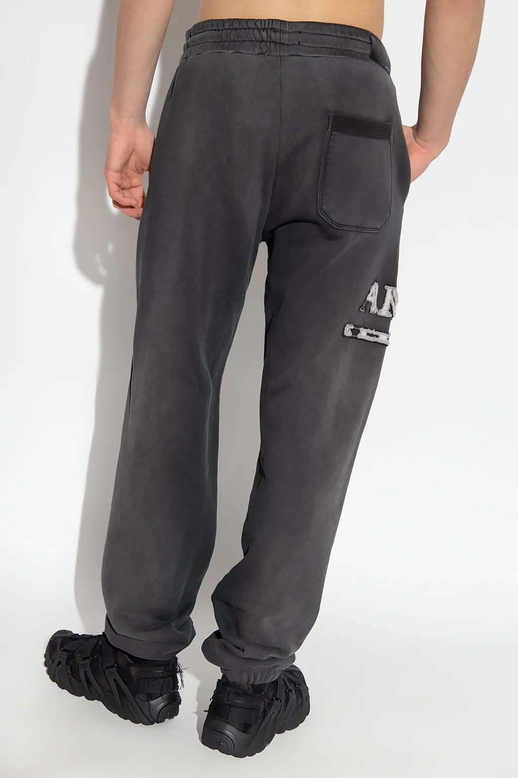 Logo Patch Drawstring Sweatpants