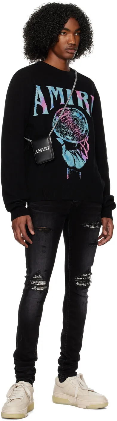 Logo-Print Crew Neck Jumper