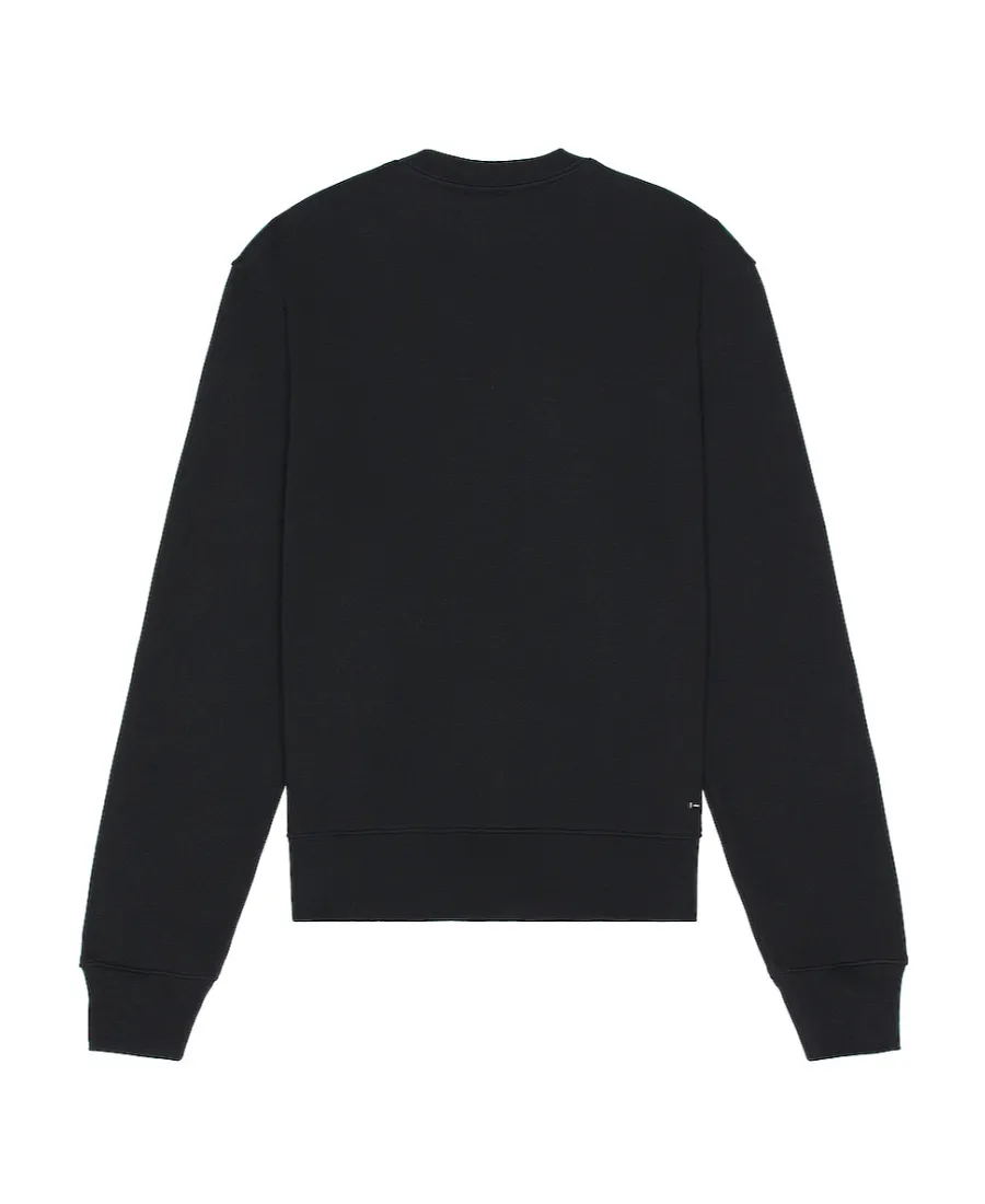 Appliqué Detail Logo-Print Sweatshirt