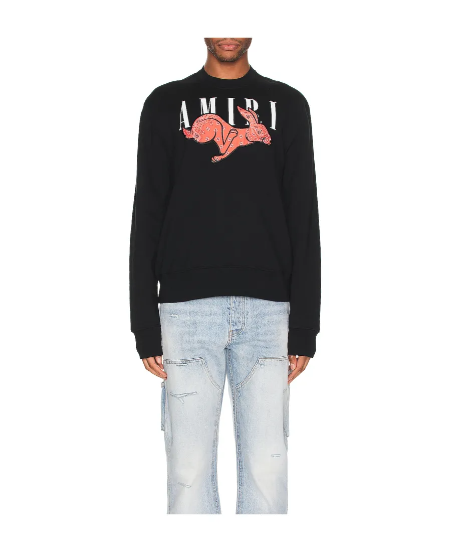 Appliqué Detail Logo-Print Sweatshirt